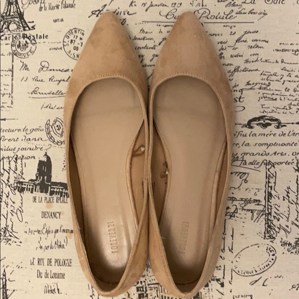 Forever 21 point toe flats